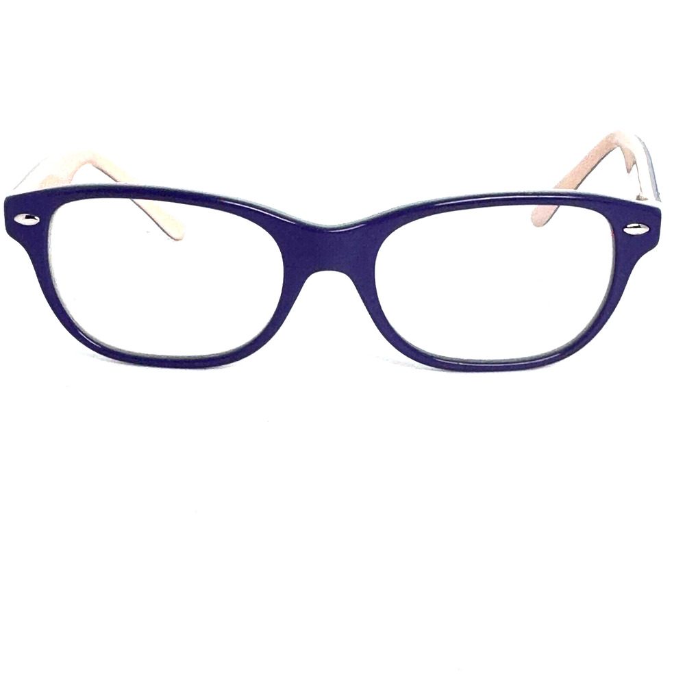 Ray Ban RB 1555 3818‎ 48[]16 130 Eyeglass Frames Purple Tan H16151